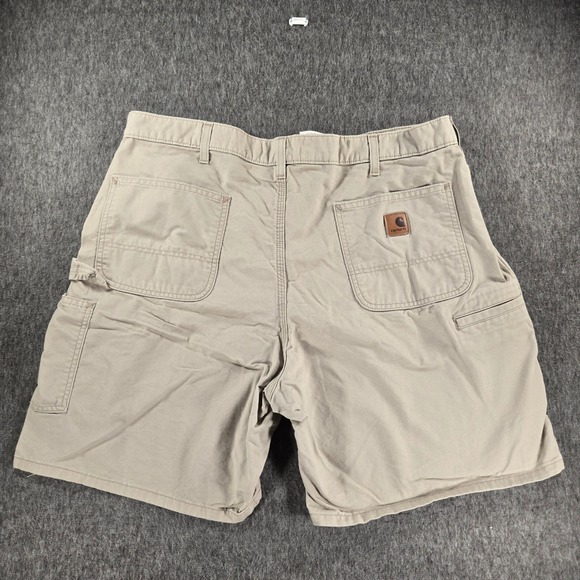 Carhartt Other - Carhartt B144 Tan Canvas Carpenter Shorts Mens 40 Workwear Utility Gorpcore